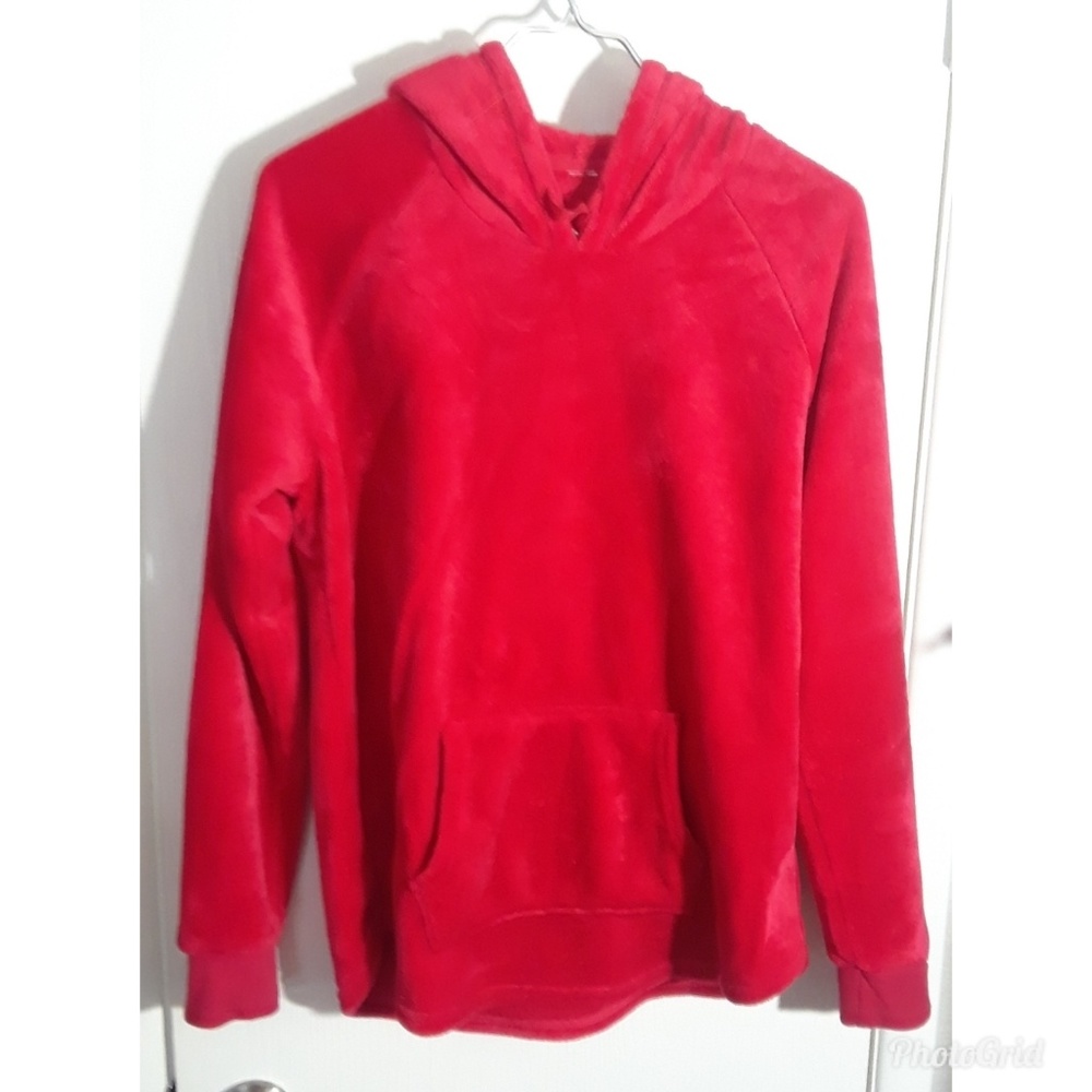 Microplush hoodie